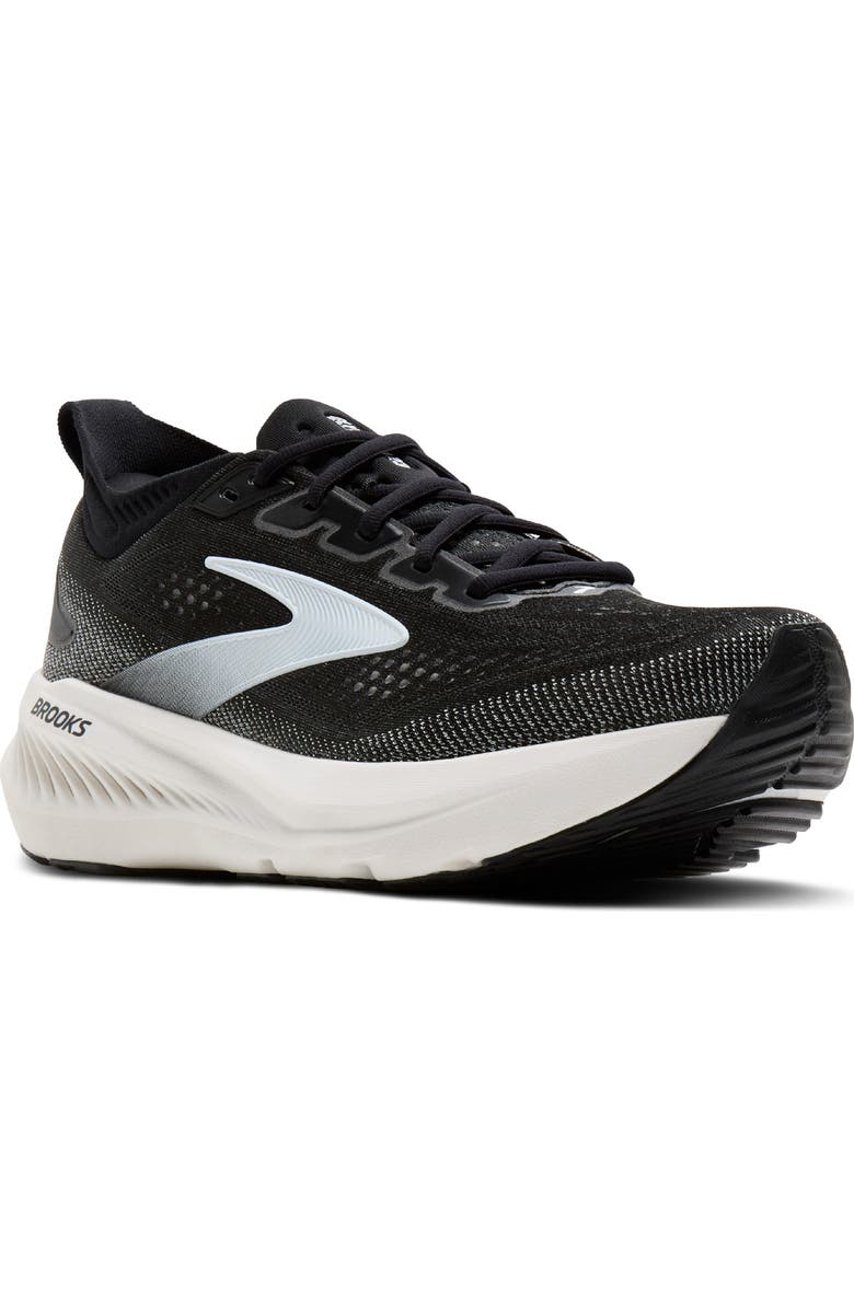 Brooks Glycerin 23 Running Shoe, Main, color, Black/ Grey/ White
