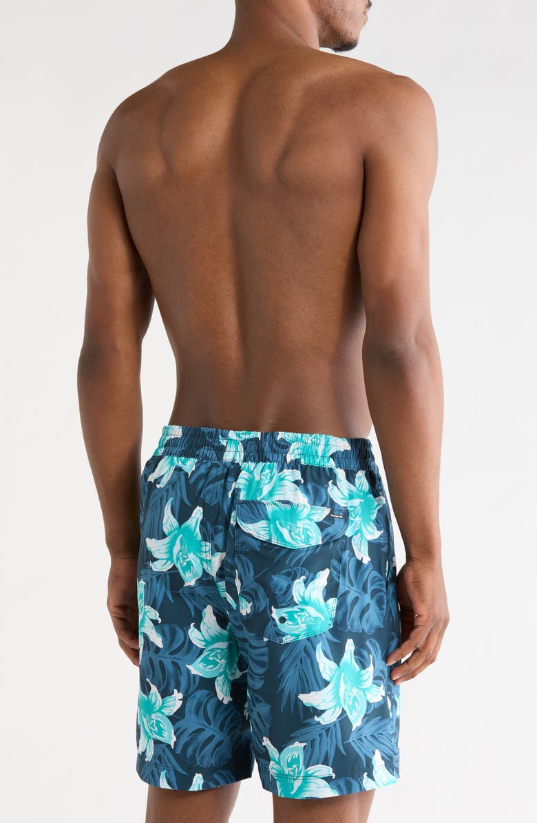 Hurley Atmosphere Volley Swim Shorts, Alternate, color, Navy