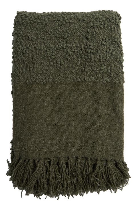 Murphy Oversize Bouclé Throw Blanket