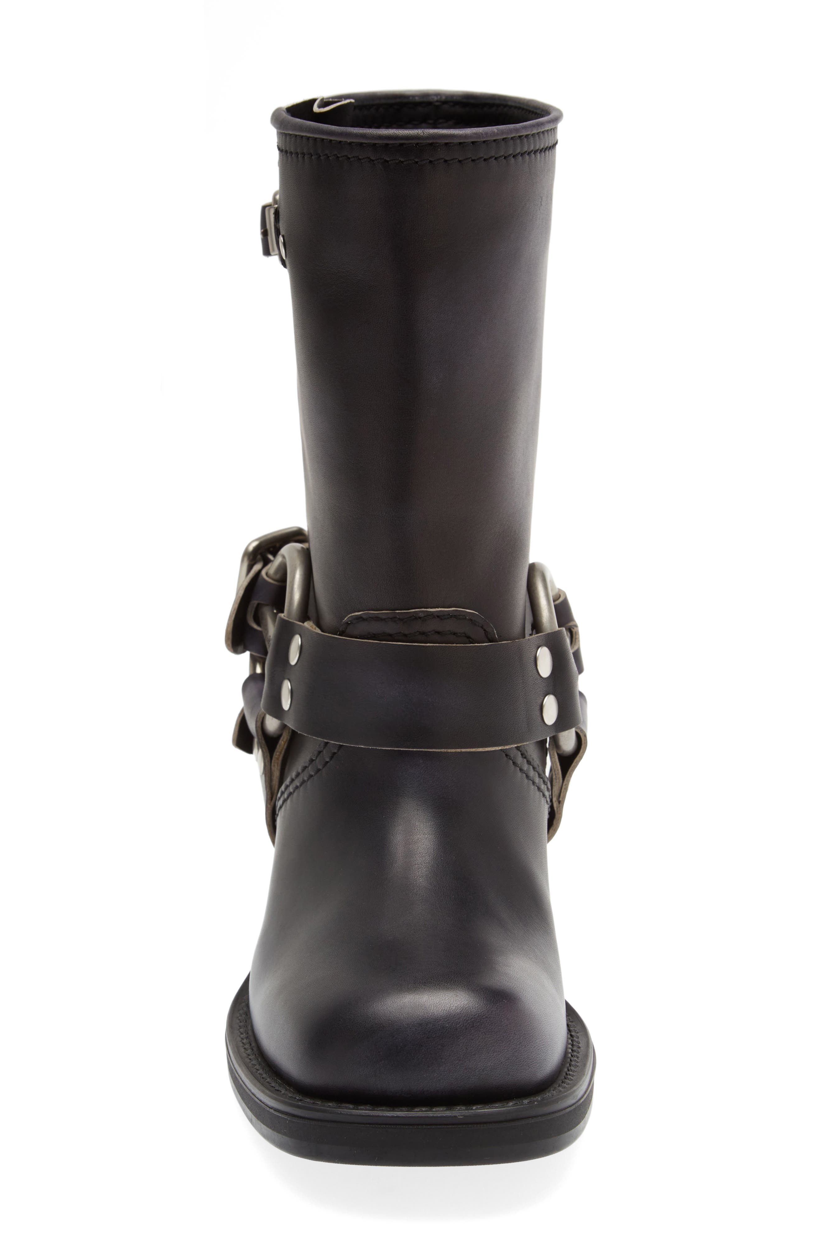 Miu Miu Harness Biker Boot, Alternate, color, 