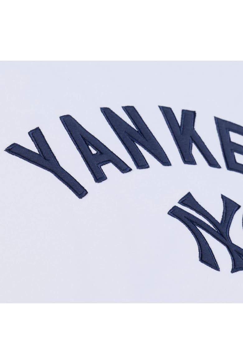 Men's Mitchell & Ness  White New York Yankees Arctic Fleece Sweatshirt, Alternate, color, White
