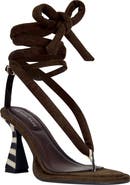 AZALEA WANG Ramiel Wraparound Strap Sandal