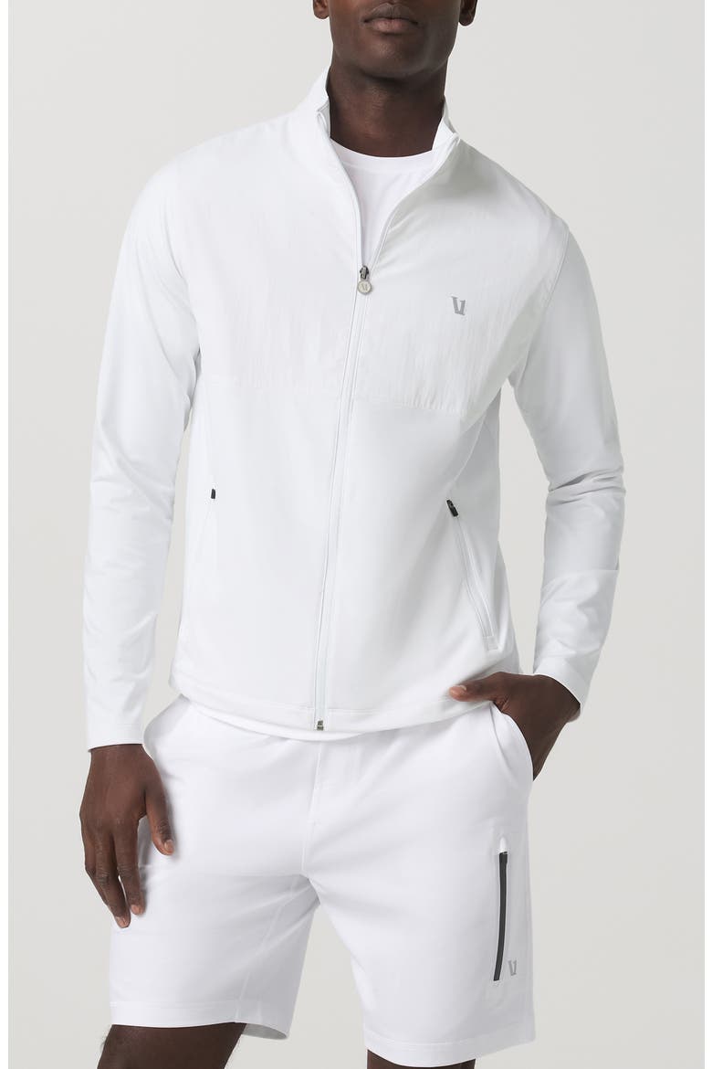 Sunday Element Track Jacket, Main, color, WHITE