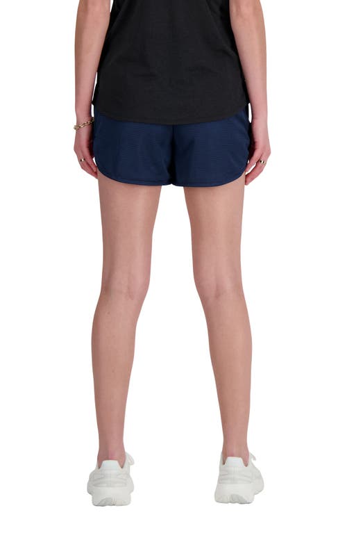 New Balance Athletics Mesh Running Shorts In Blue