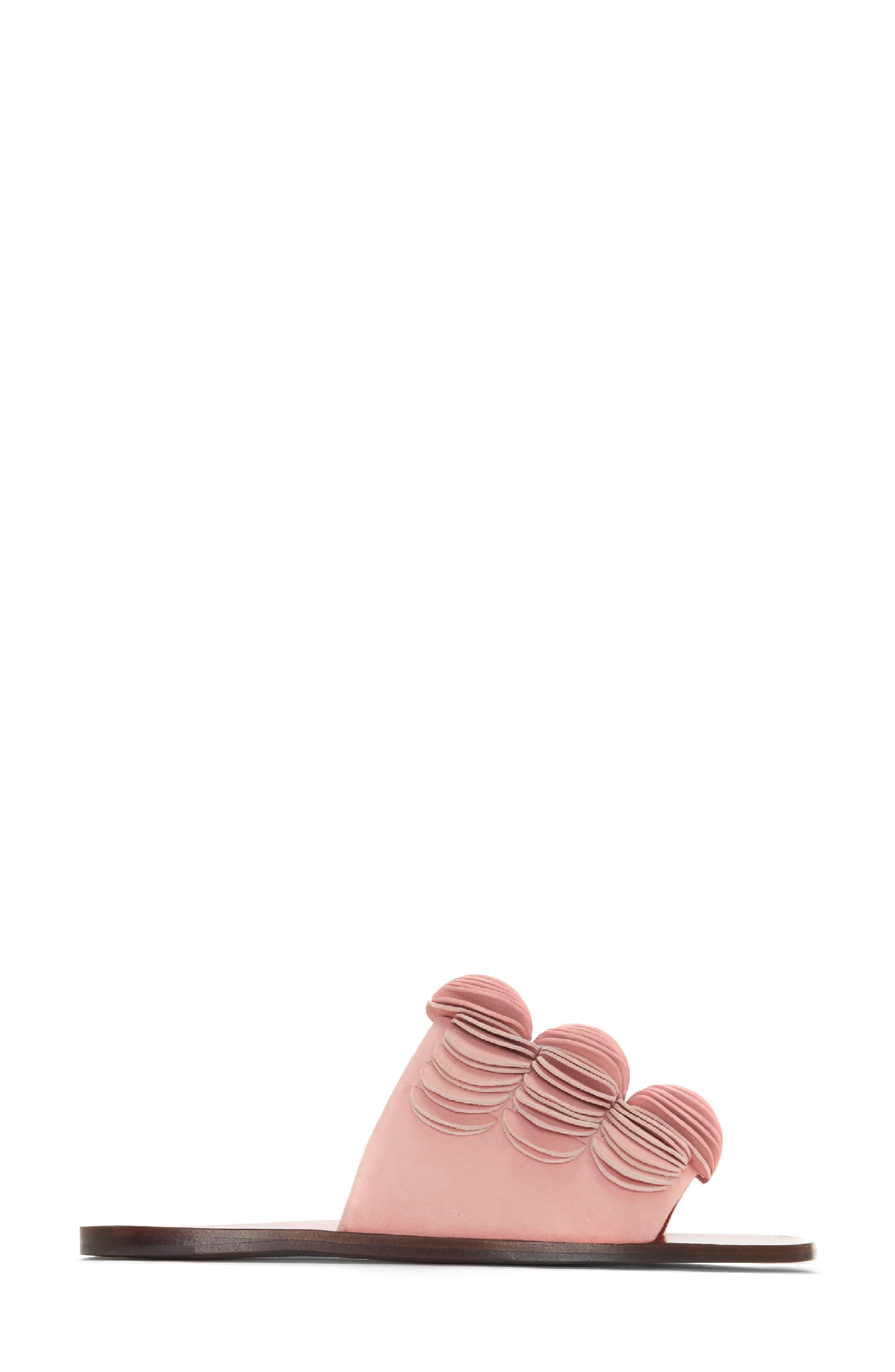 Delphia Slide Sandal, Alternate, color, PINK PEONY