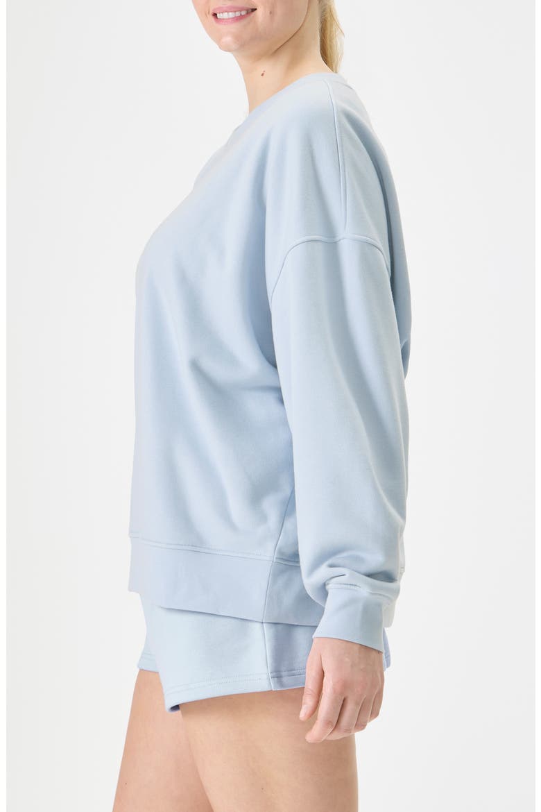 Cozy Crush Oversize Sweatshirt, Alternate, color, NIAGARA MIST
