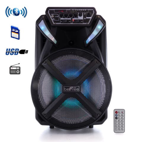 12in Bluetooth Portable Rechargeable Party Speaker