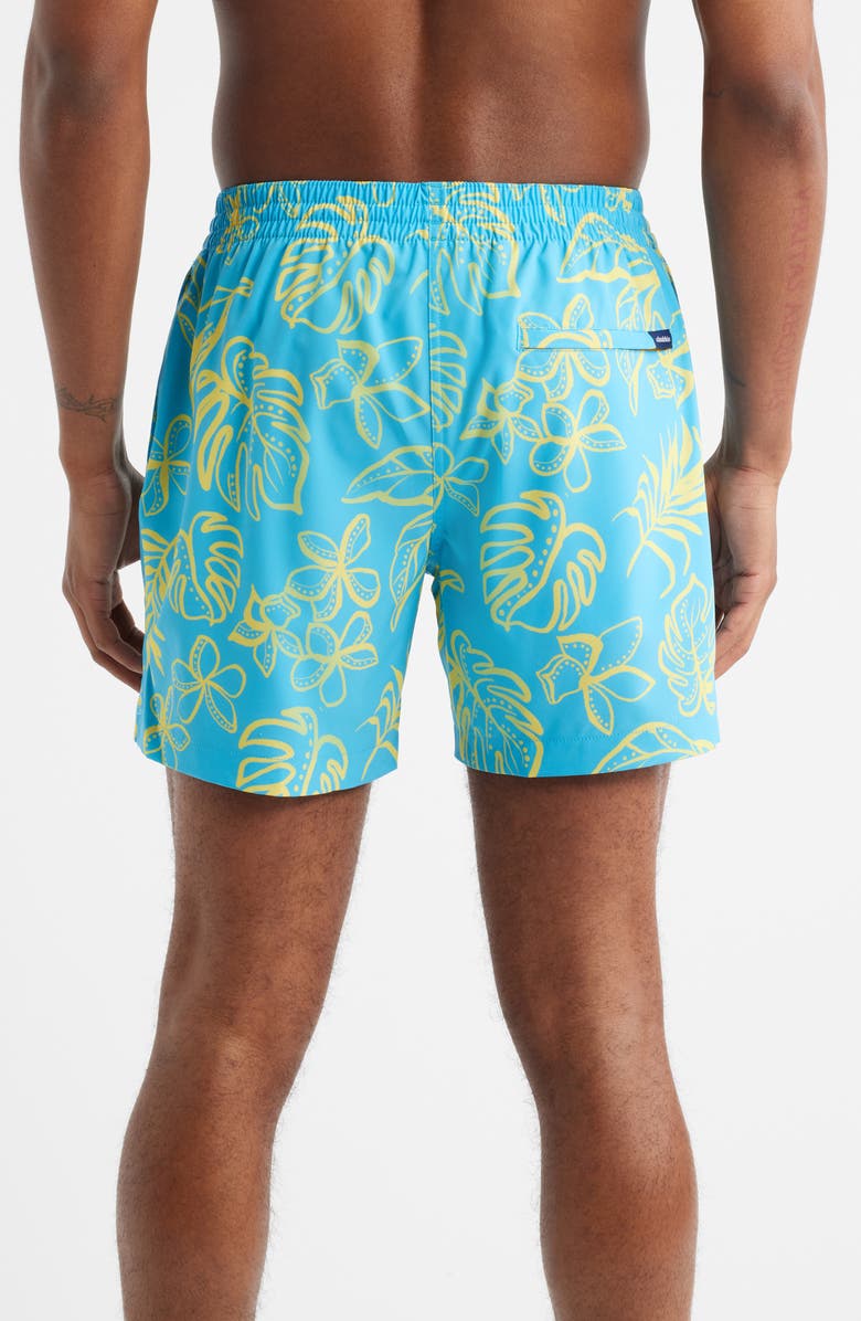 Chubbies The Arboretum Classic Lined 5.5-Inch Swim Trunks, Alternate, color, Bright Blue