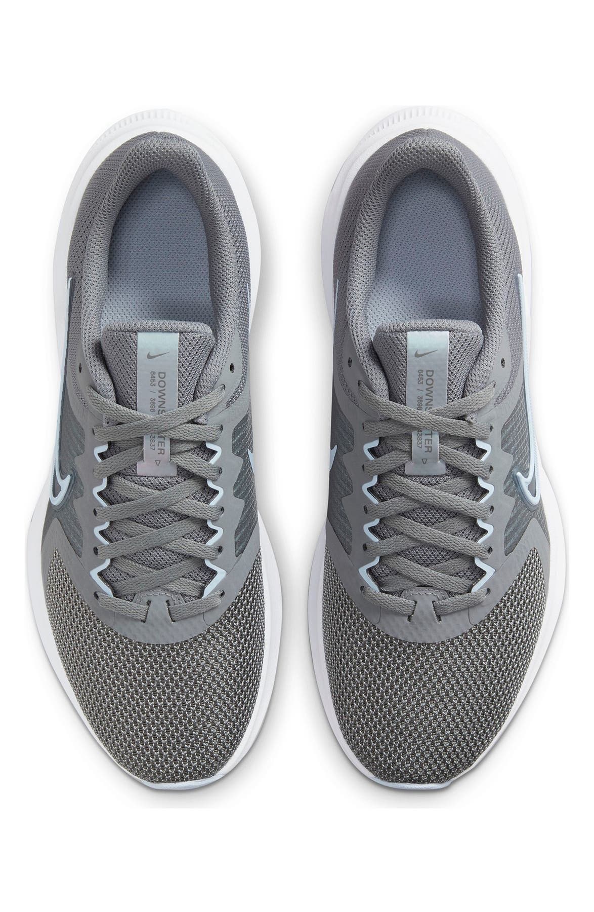 Downshifter 11 Running Shoe, Alternate, color, 001 SMKGRY/HYDBLU
