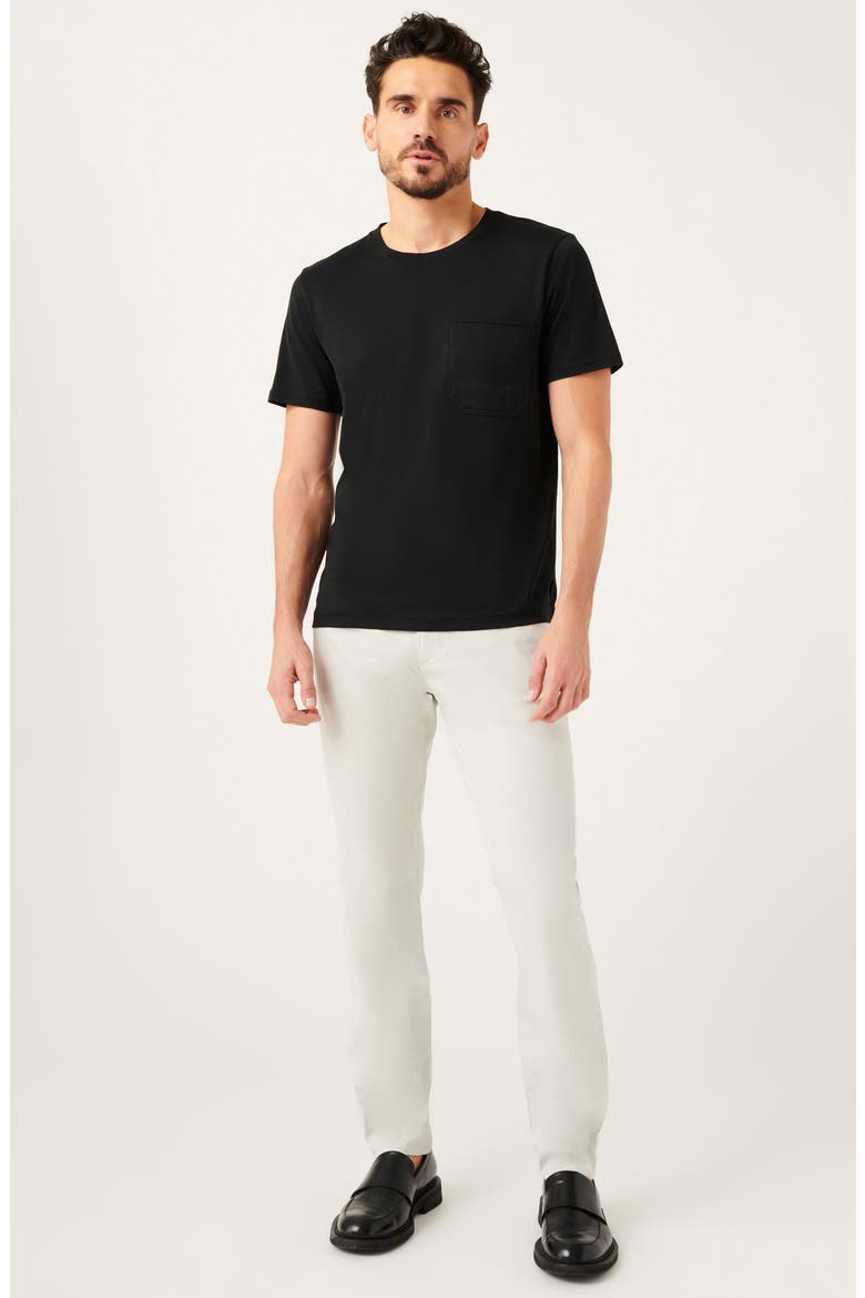 Adrien Slim Fit Five Pocket Pants, Alternate, color, FROST