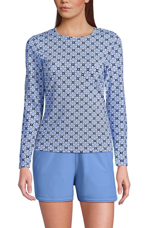 SunShade UPF 50 Long Sleeve Rash Guard Swim Tee