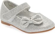 DREAM PAIRS Kids' Angel Crystal Bow Mary Jane