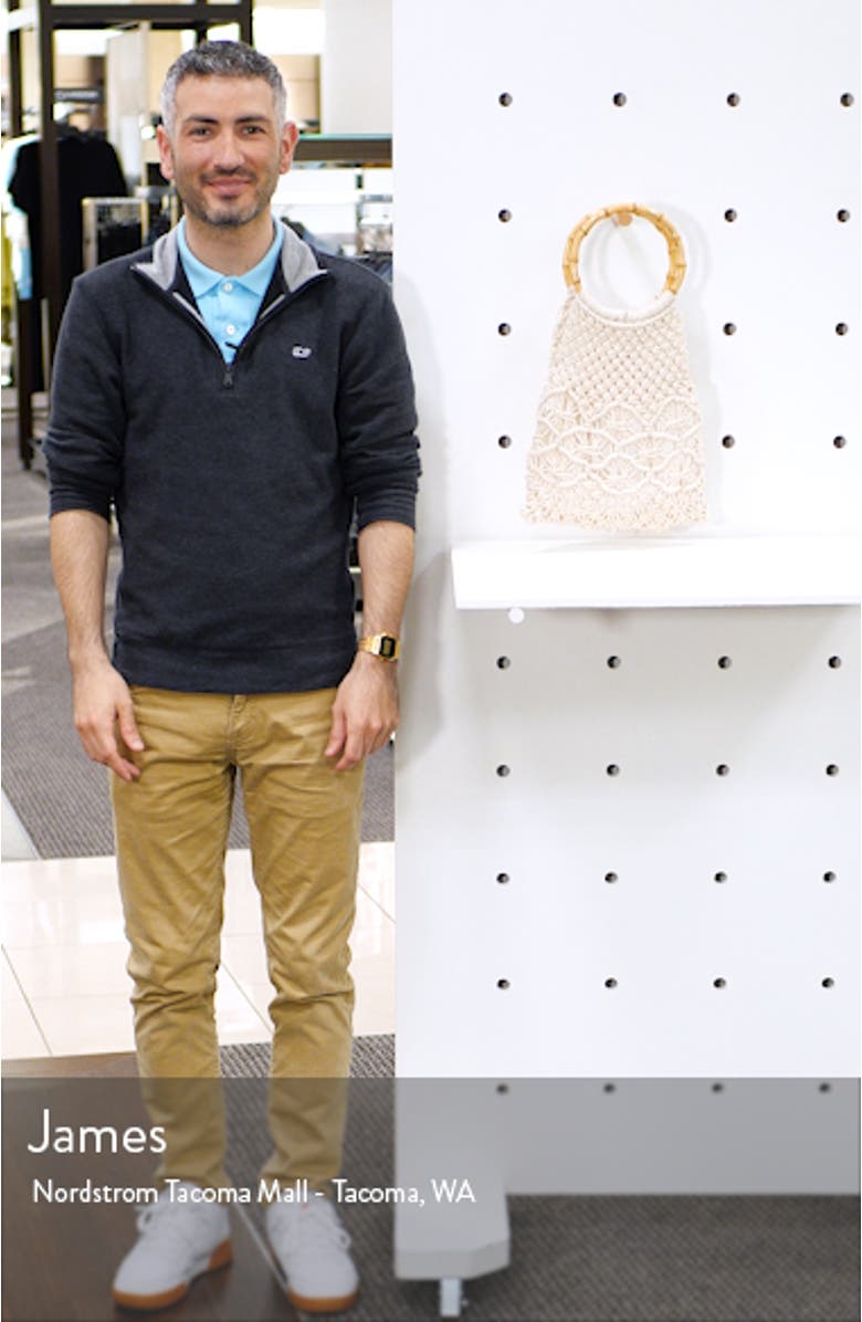 Sami String Macramé Tote, sales video thumbnail