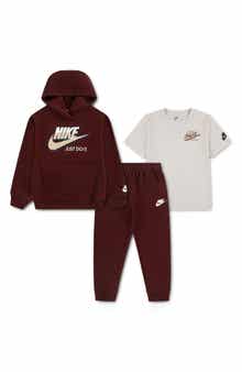 Kids' Hoodie, Tee & Pants 3-Piece Set