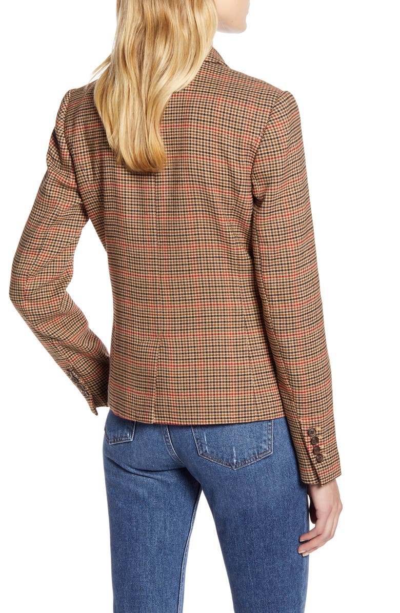 Halogen<sup>®</sup> x Atlantic-Pacific Plaid Blazer, Alternate, color, 