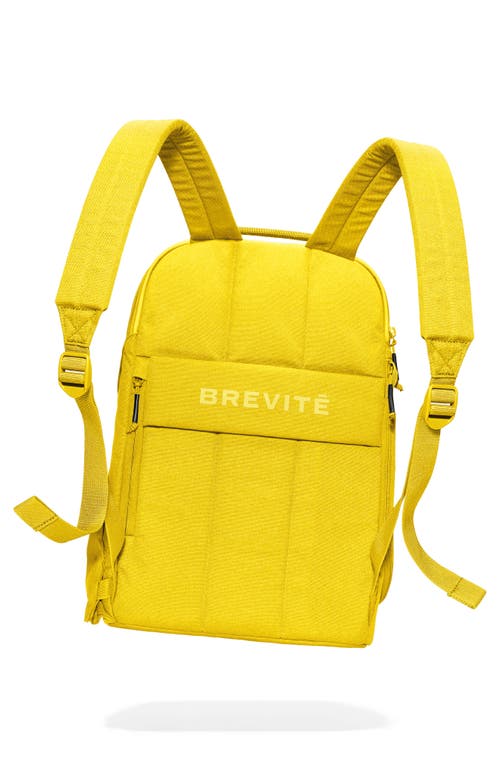 Brevitē The Brevite Water Resistant Backpack In Yellow