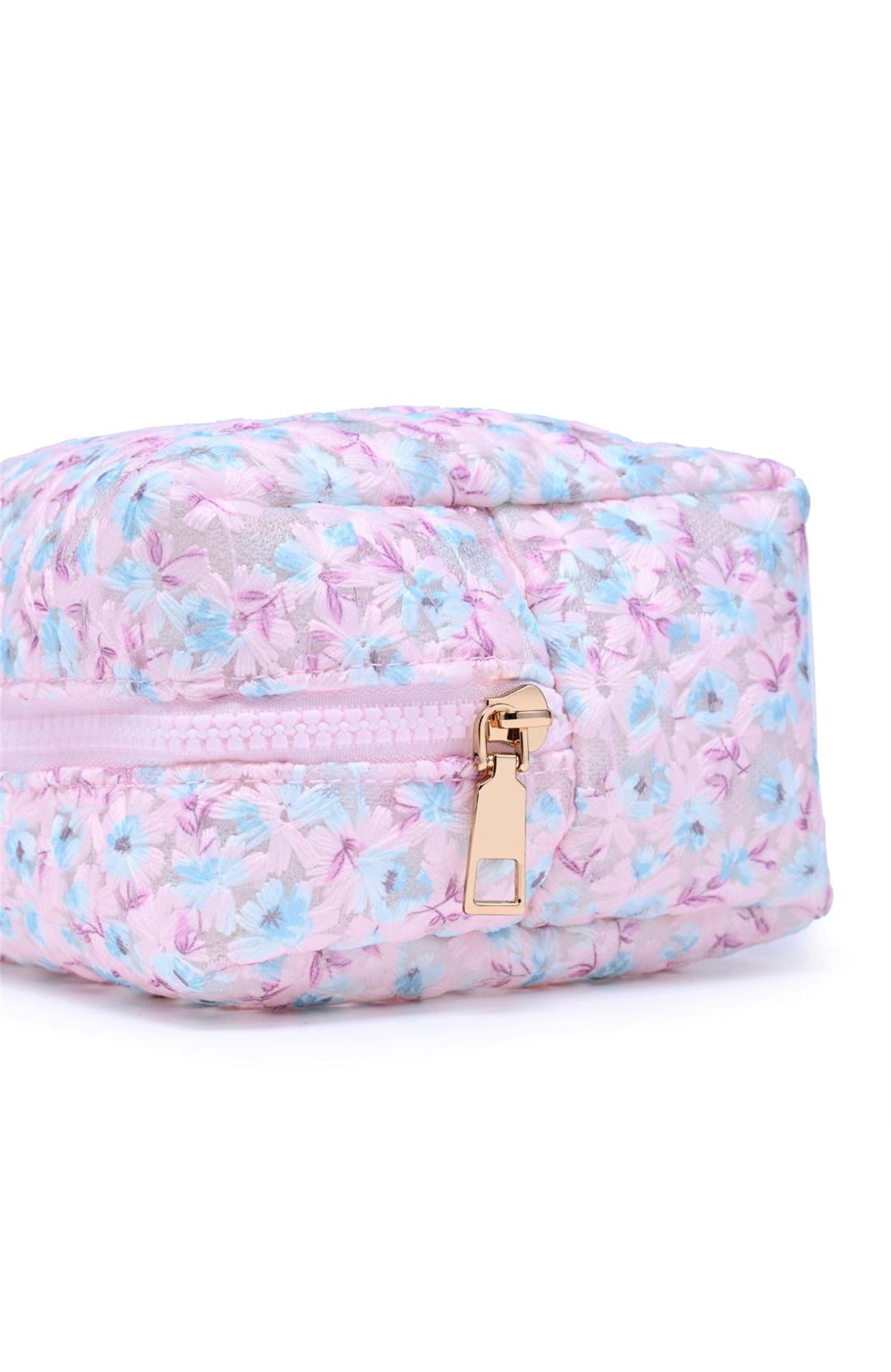 City Bloom Cosmetic & Travel Organizer Pouch, Alternate, color, Pink