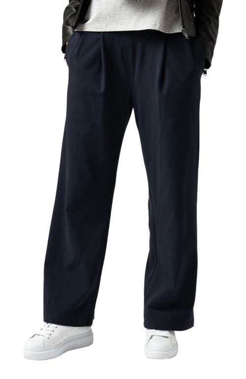 Saint + Sofia Camden Wide Leg Pant In Black