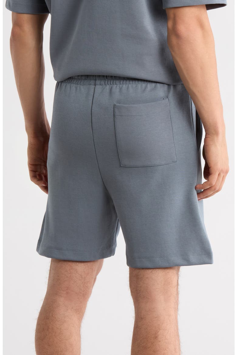 Pull-On Drawstring Shorts, Alternate, color, MID BLUE