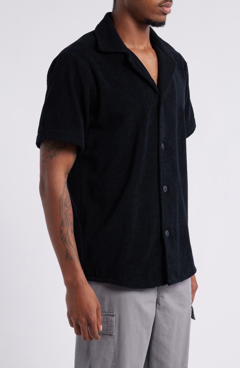 OAS Terry Cloth Camp Shirt, Alternate, color, 