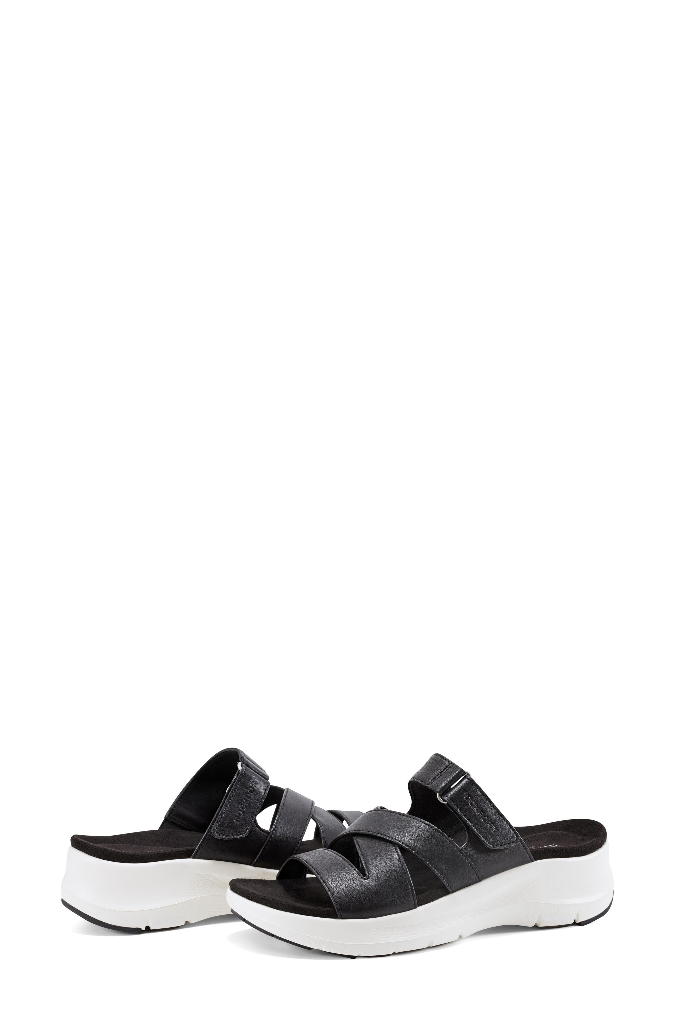 Rockport Qwyn Wedge Sandal, Alternate, color, 