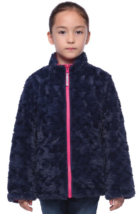 Kids' Reversible Fleece Puffer Jacket (Little Kid & Big Kid)