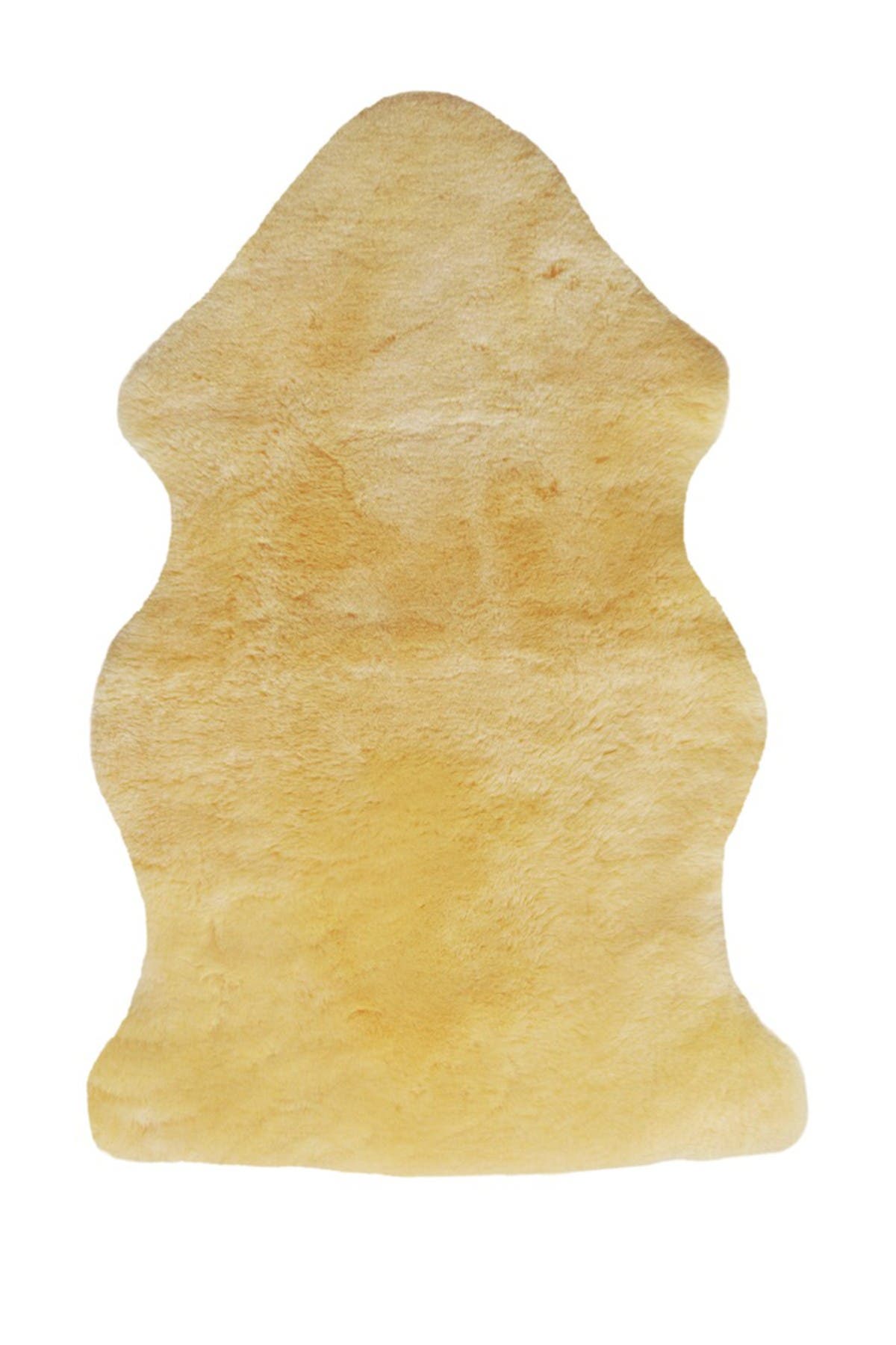 NATURAL Genuine Shearling Sheepskin Pelt - 24" x 36"