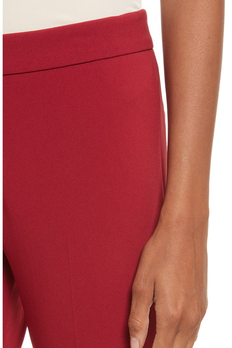 Admiral Crepe Kick Crop Pants, Alternate, color, BRIGHT RASPBERRY