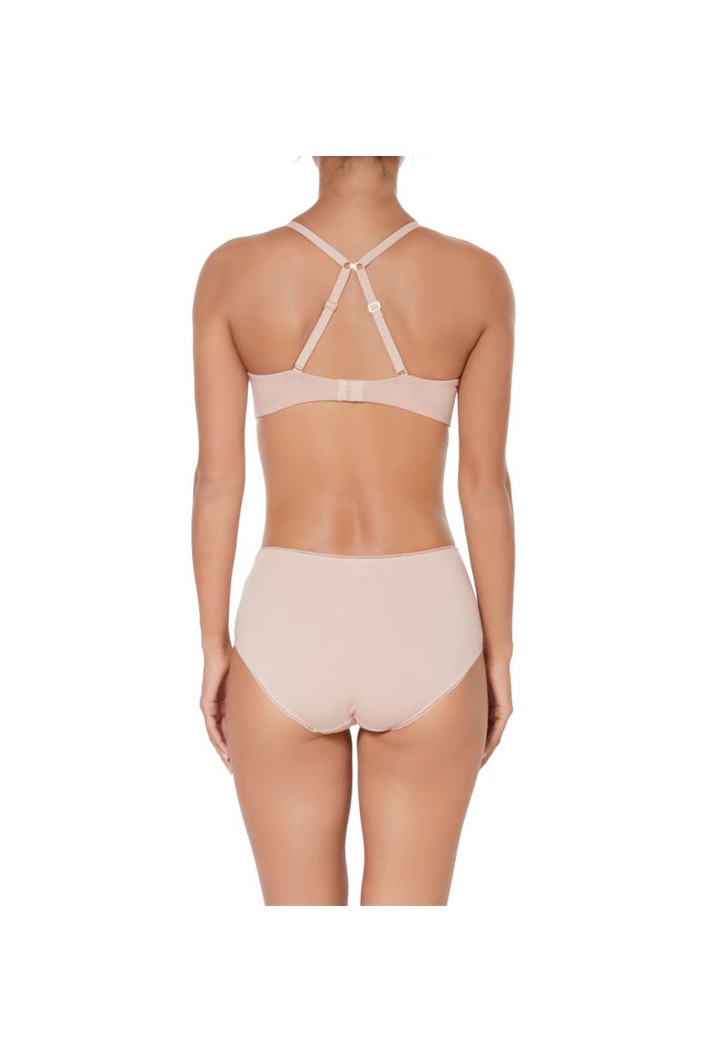 Coton Bio High Waisted Bikini, Alternate, color, Blush