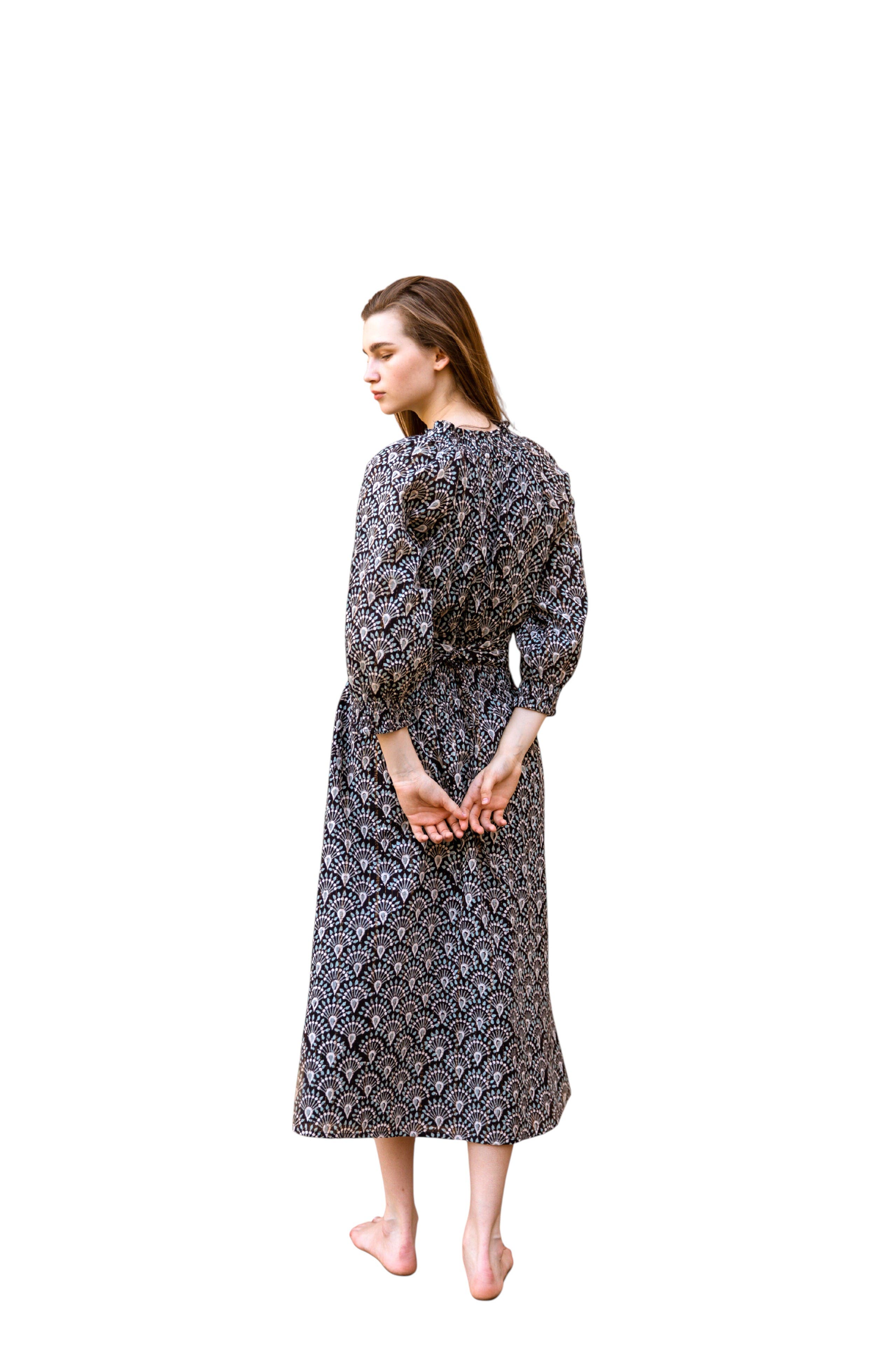 Hand-Printed Dree Maxi Dress - image 2