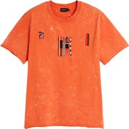Desigual Embroidered Cotton T-Shirt