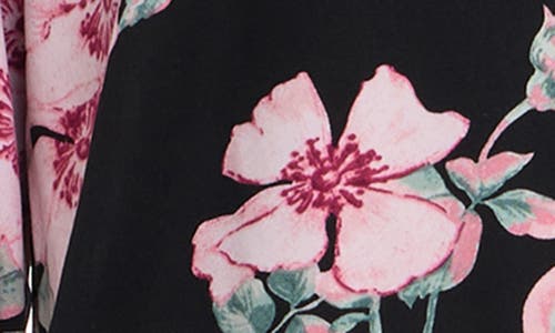 Flora By Flora Nikrooz Lindsey Collared Knit Pajamas In Black
