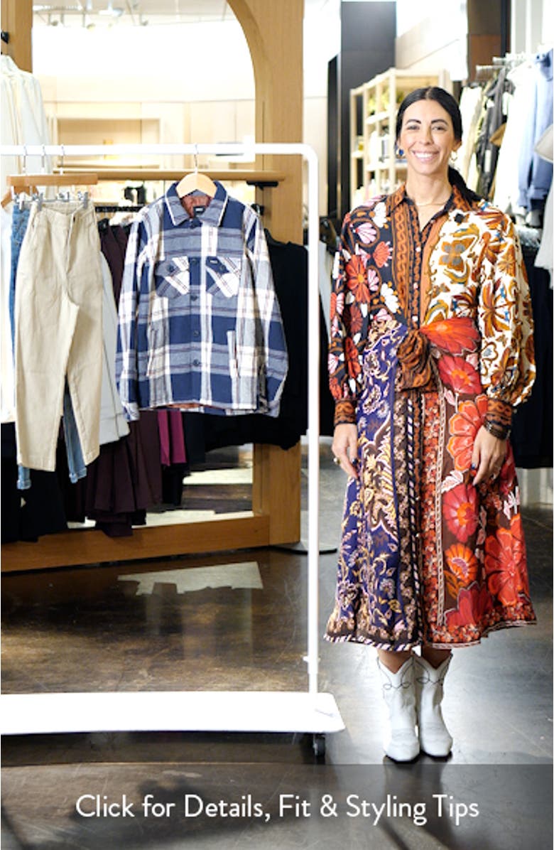 Kids' Flight Risk Plaid Shirt Jacket, sales video thumbnail