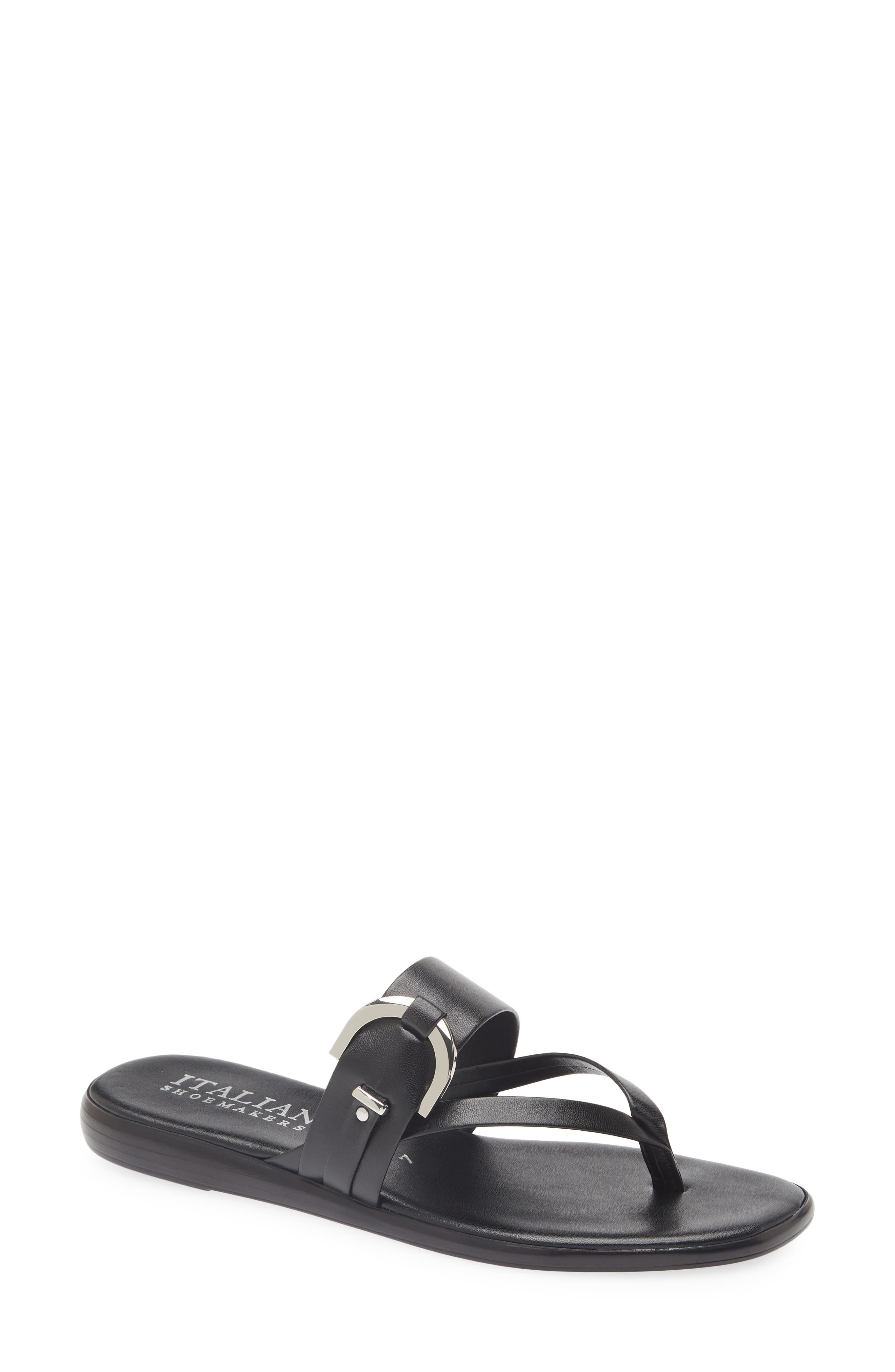 ITALIAN SHOEMAKERS Carlee Buckle Sandal, Main, color, 