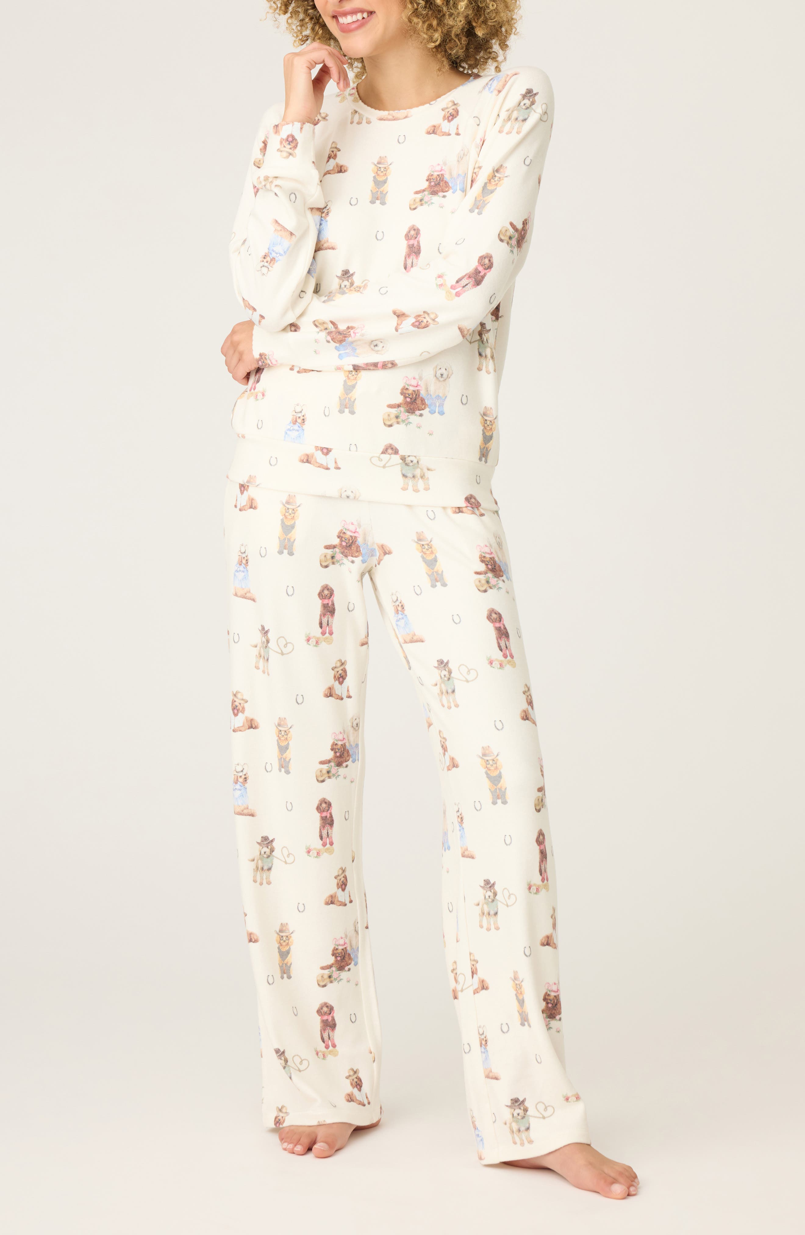 PJ Salvage Ruff on the Range Jersey Pajamas | Nordstrom