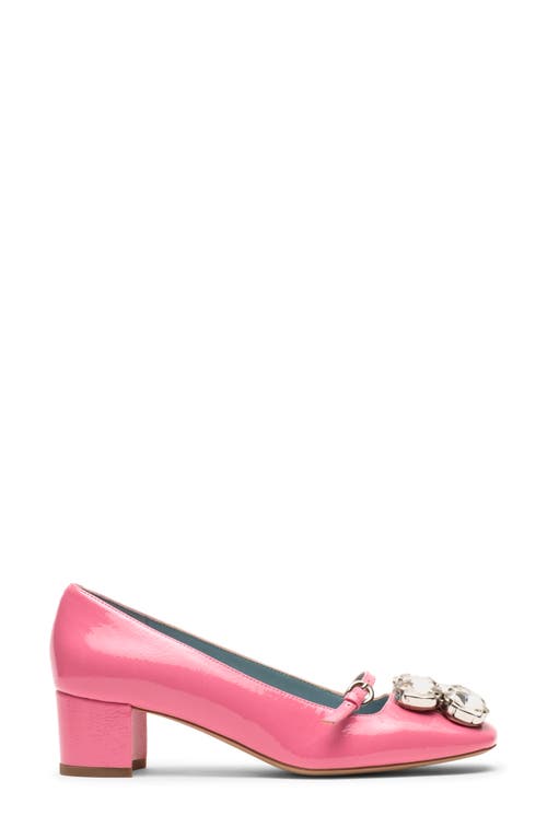 Frances Valentine Josephine Square Toe Pump In Pink