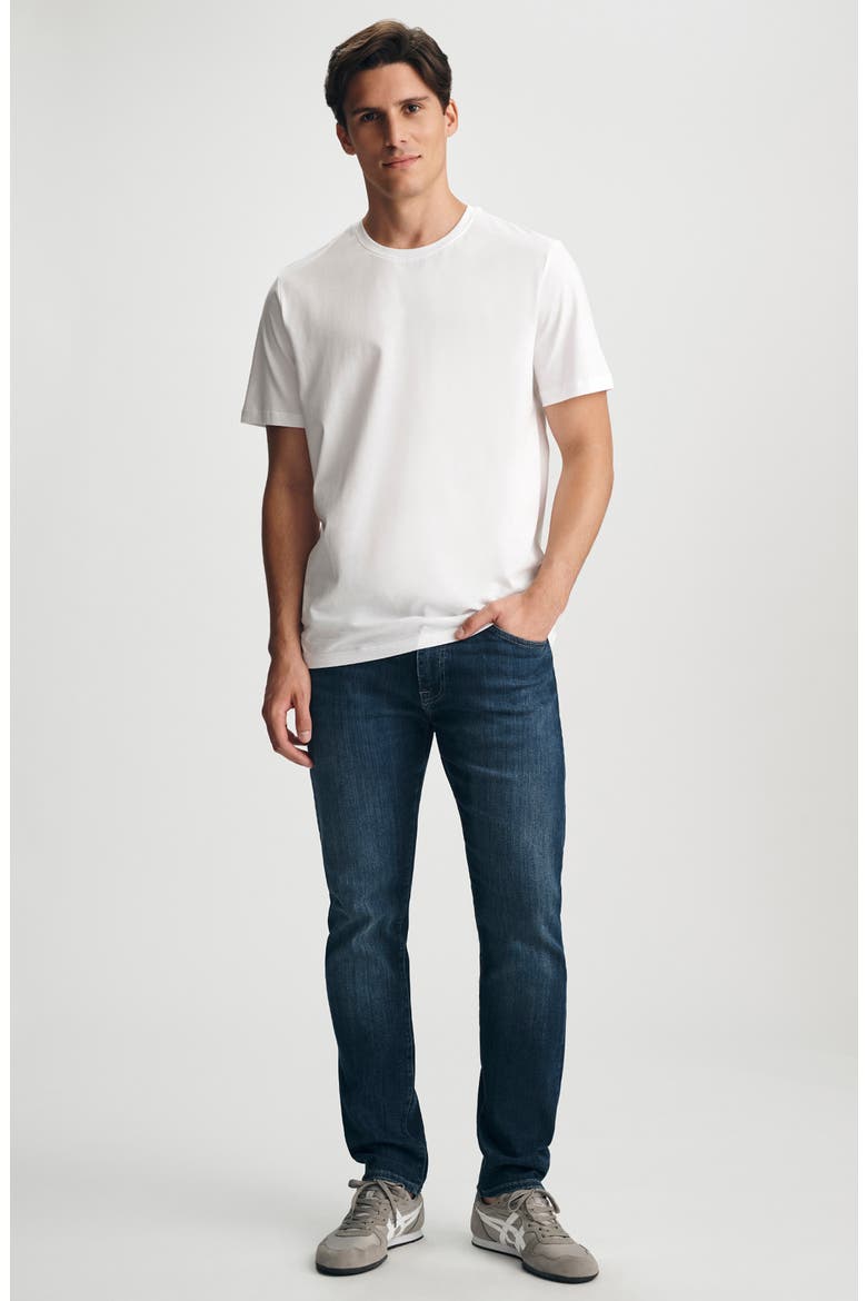 Crewneck T-Shirt, Alternate, color, WHITE