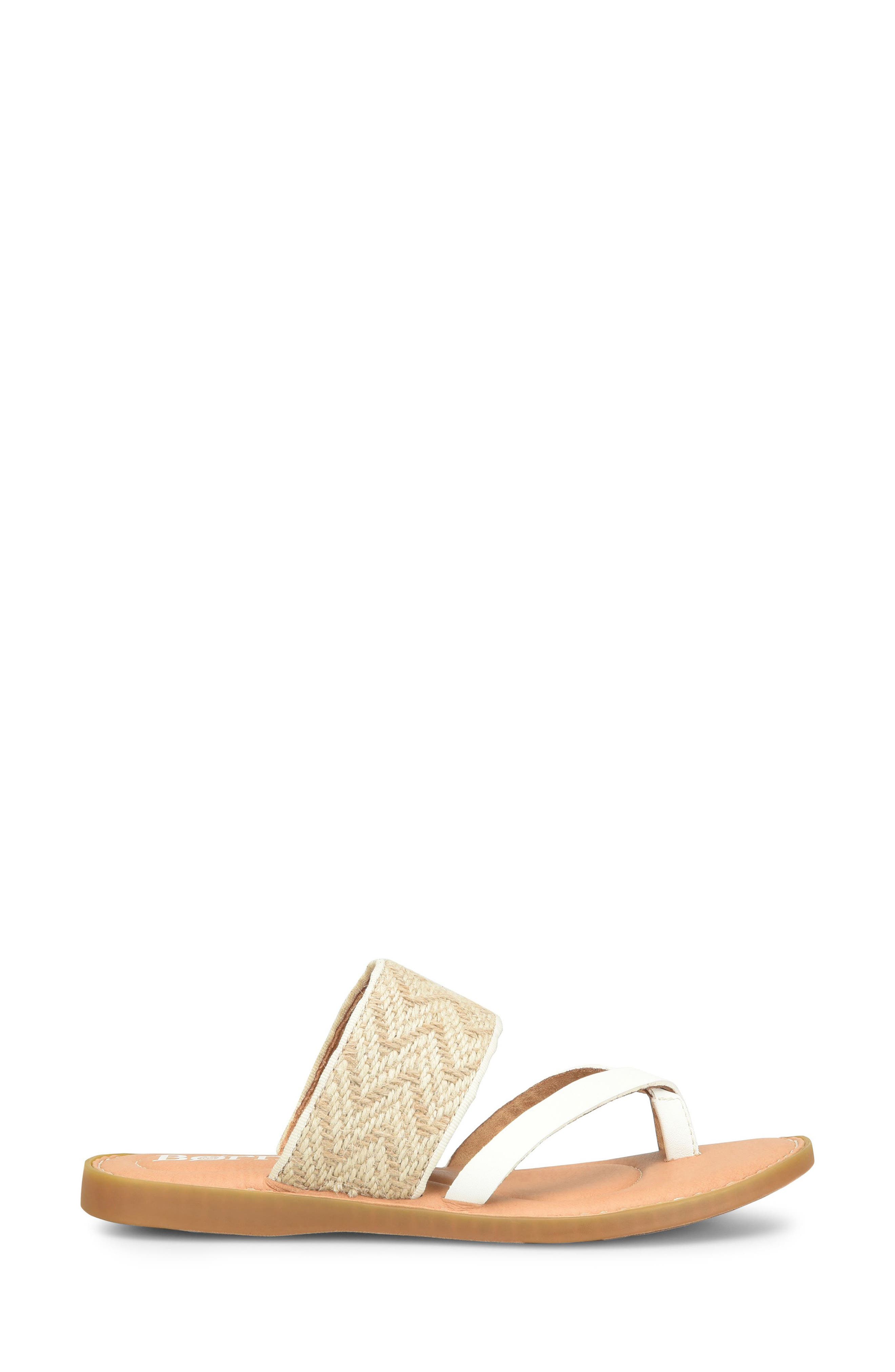 Maree Slide Sandal, Alternate, color, CREAM COMBO