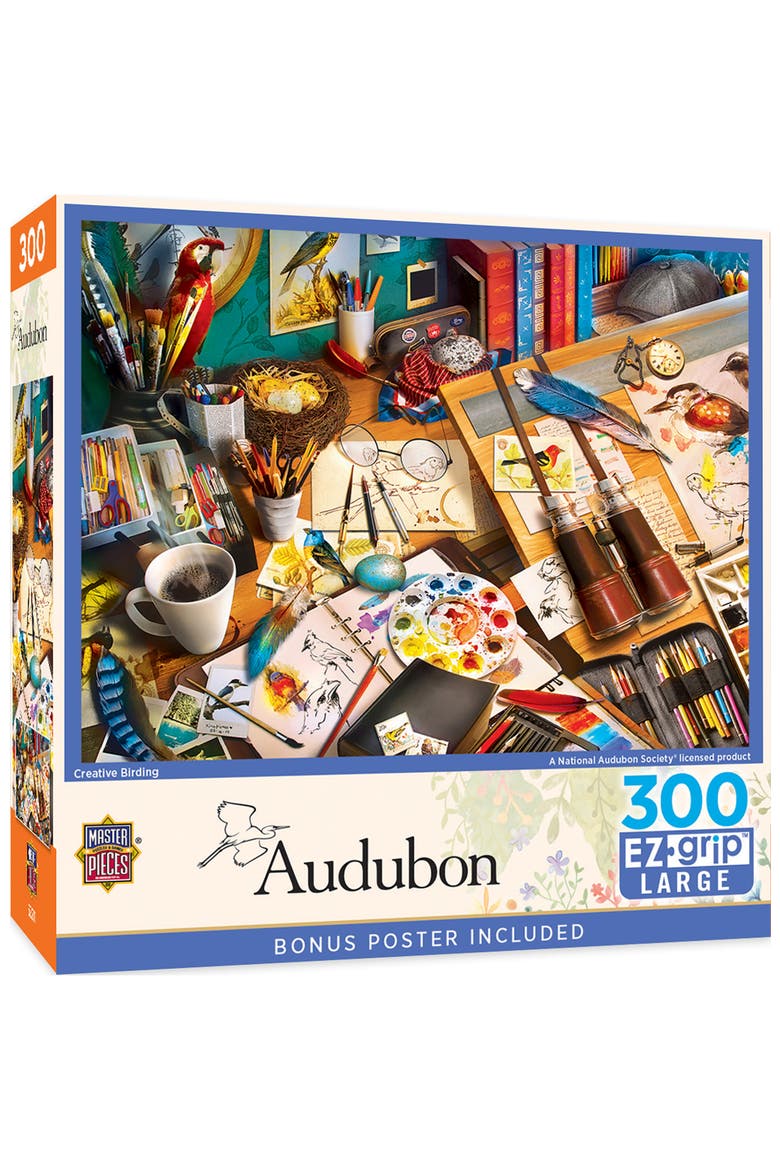 Creative Birding 300 Piece Jigsaw Puzzle, Main, color, Multicolor