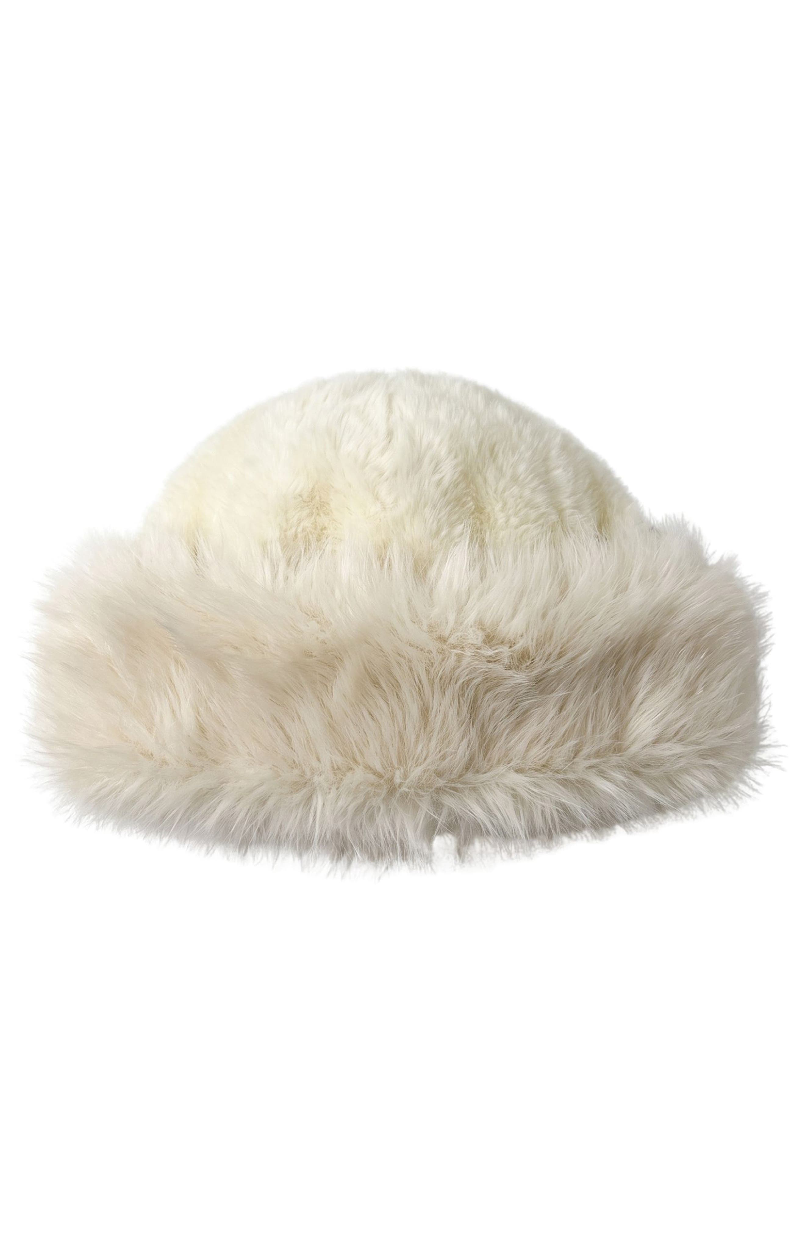 Faux Fur Bucket Hat