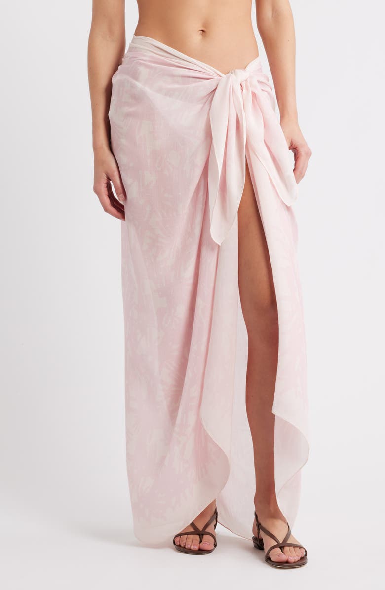 rag & bone Sally Sarong, Main, color, Pink