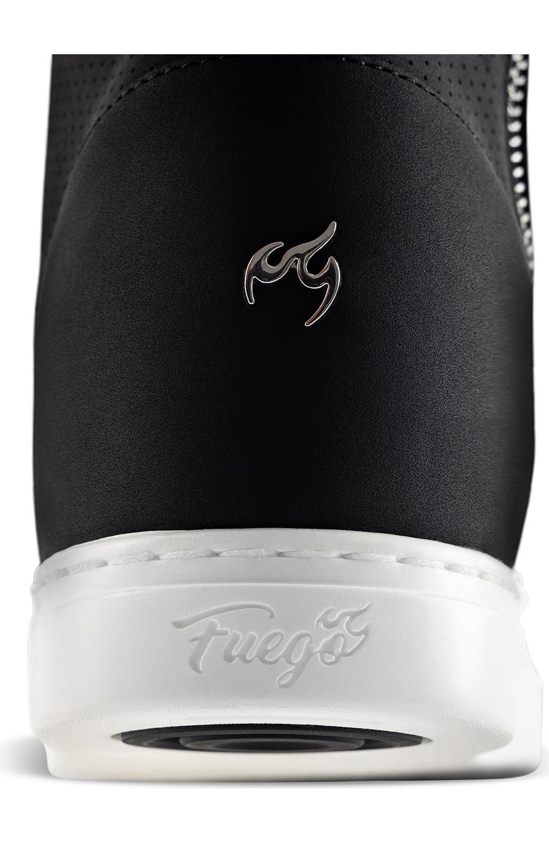 Fuego Women's Wedge Sneaker, Alternate, color, Black