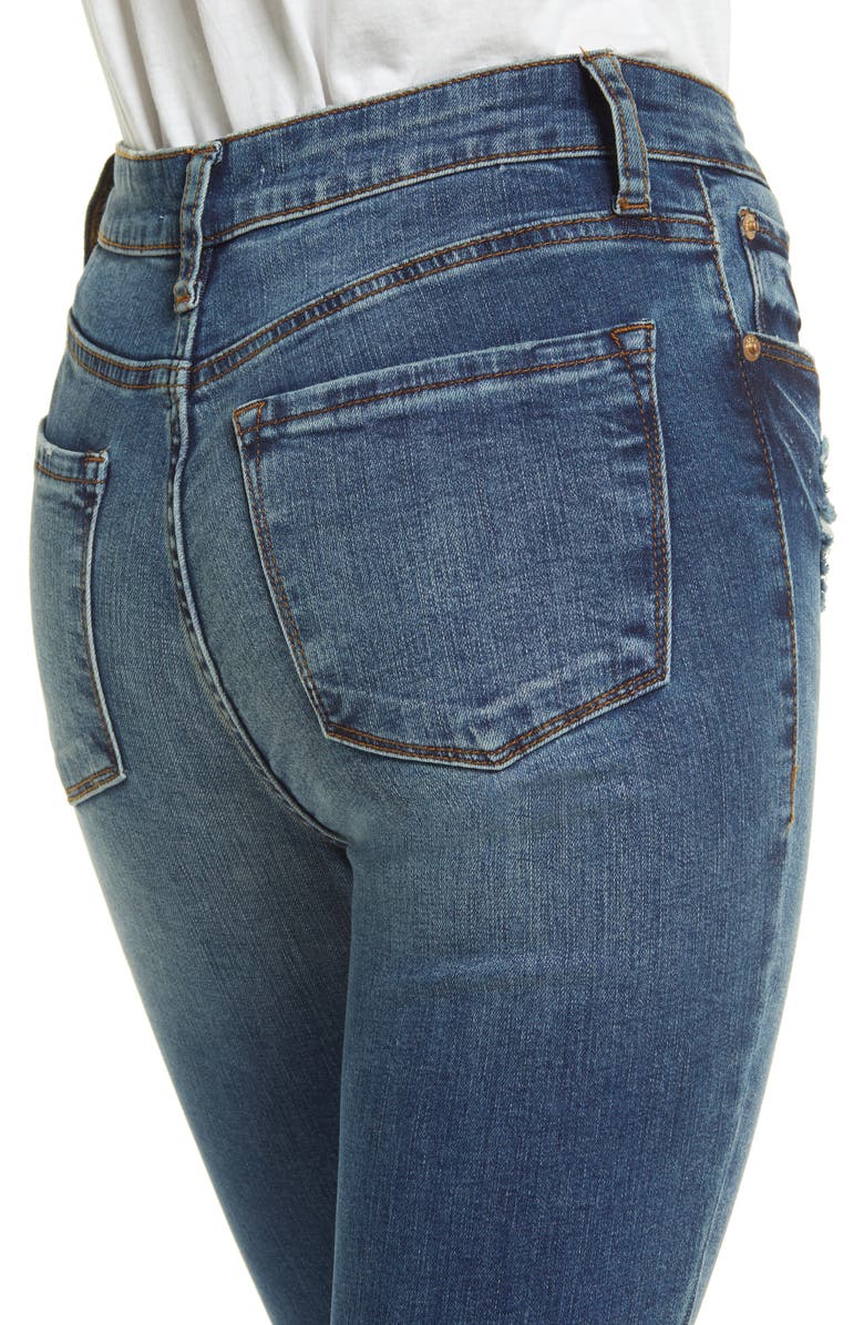 STS Blue Ellie High Waist Fray Hem Ankle Skinny Jeans, Alternate, color, Sepulveda