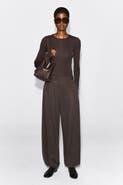 COS Toggle-Hem Wide-Leg Pants