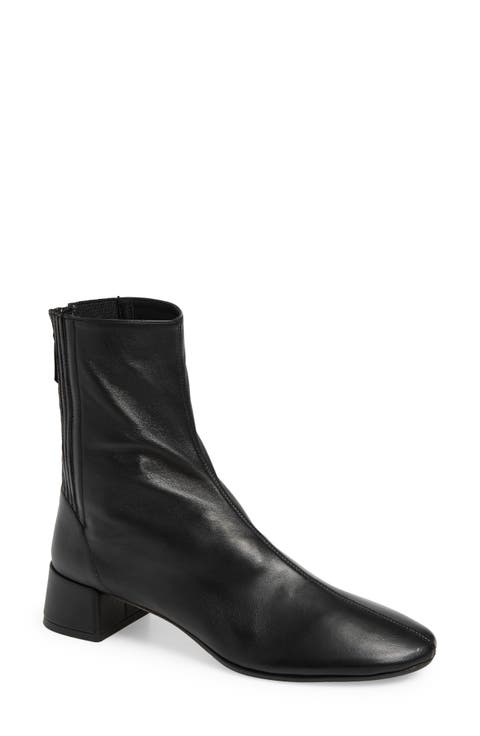 Tres St Honore Leather Bootie