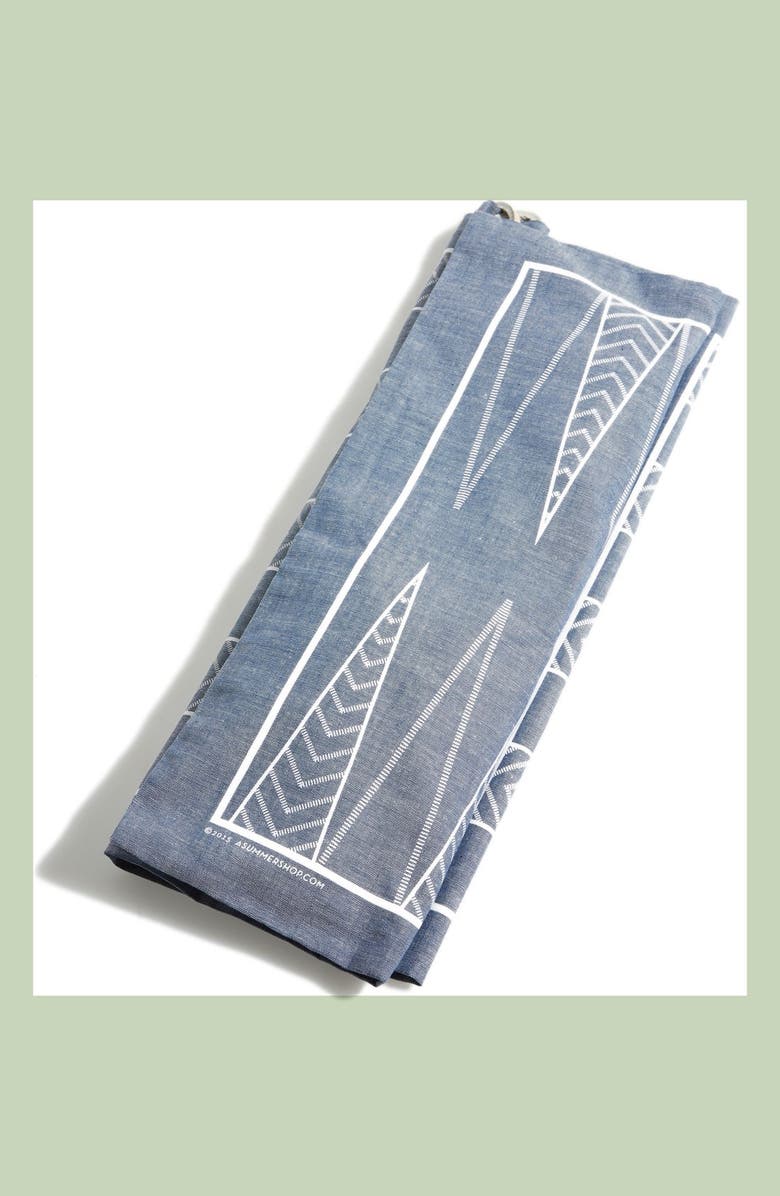 A SUMMER SHOP Checkers/Backgammon Roll-Up Game Bag, Alternate, color, 