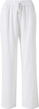 Melissa Odabash Krissy Core Cotton Gauze Cover-Up Pants