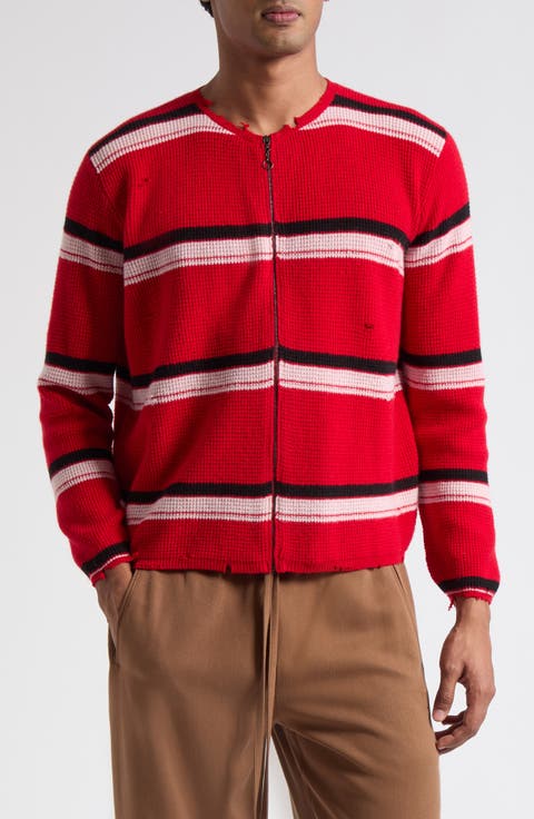 Friends Stripe Wool & Cashmere Sweater