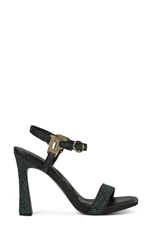 Karl Lagerfeld Paris Cybil Ankle Strap Sandal In Animal Print