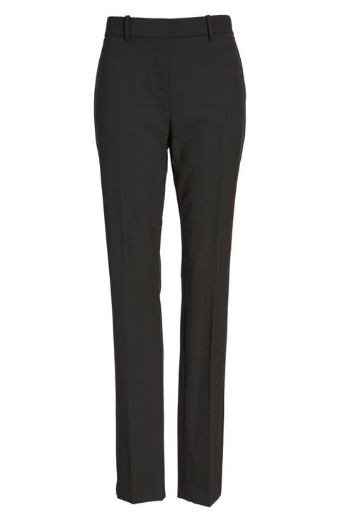 美品⭐︎Theory TAILOR 黒 現行タグ ノーカラー スカート スーツ 2 セール】シルク混リクルートスーツ タイトスカート 無地